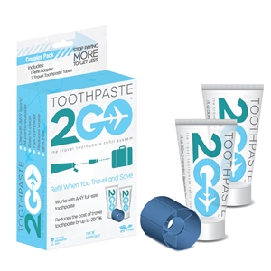 Toothpaste 2 Go Couples Pack
